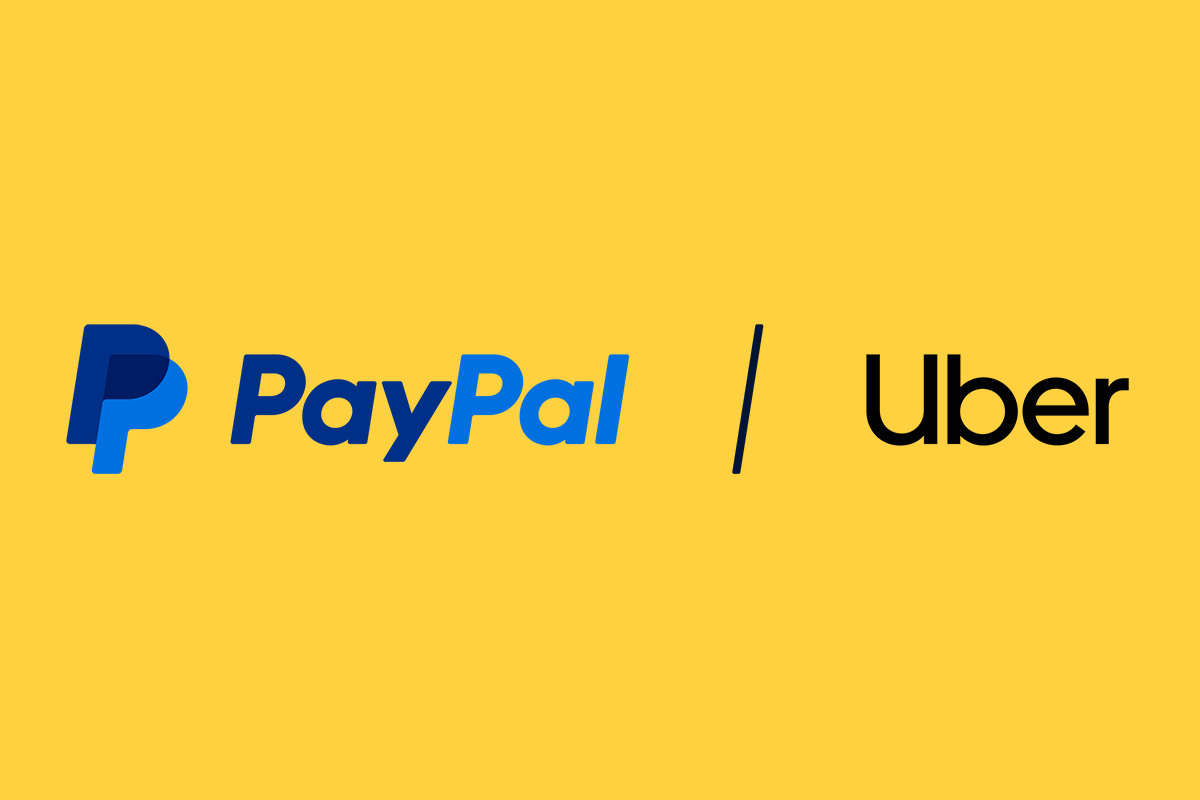 PayPal and Uber Logo Lockup