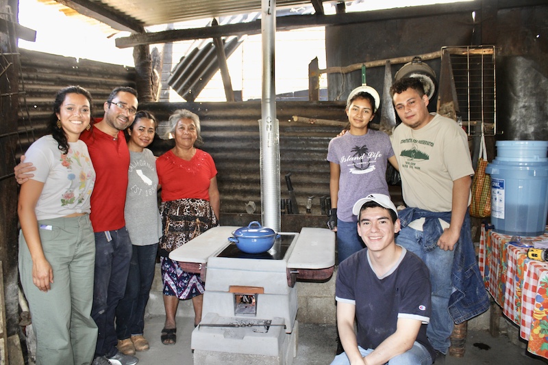 Santiago, Guatemala: PayPal employees volunteer to install clean cookstoves and water filter with PayPal Community Impact partner, HELPS International.